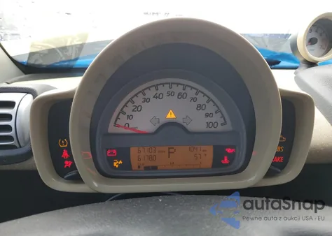 2009 Smart Fortwo Pure z USA, uszkodzony, nr VIN WMEEJ31X69K285256